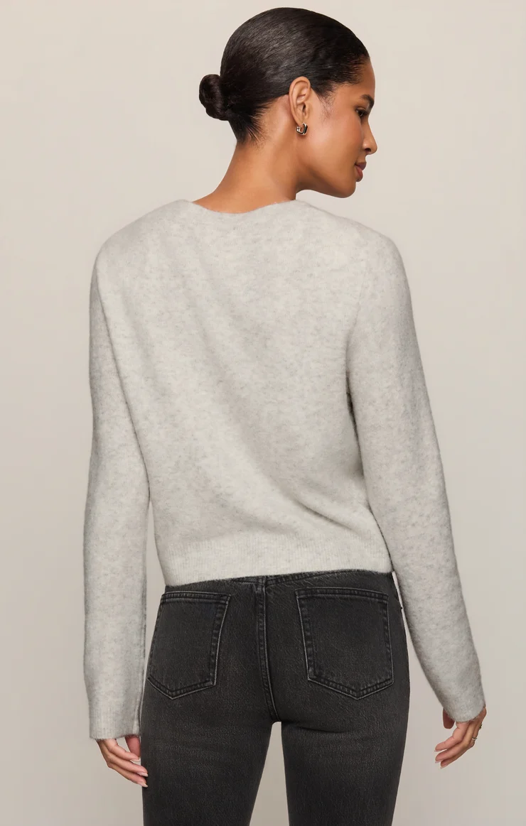 Medina Cozy Cardigan in Feather Grey