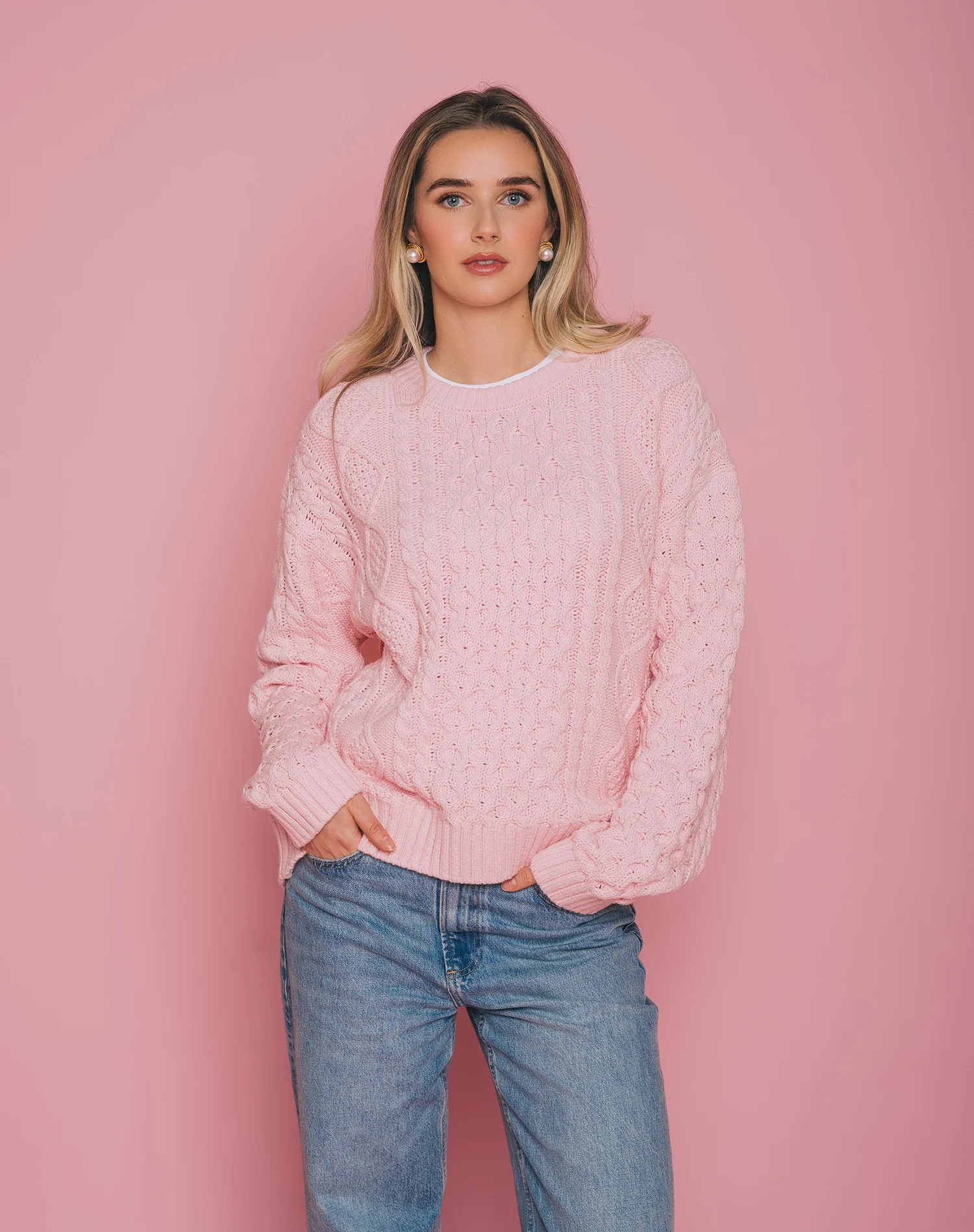 Irish Cable Knit Sweater