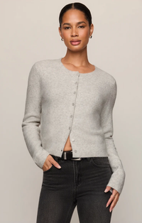 Medina Cozy Cardigan in Feather Grey