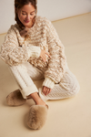 Snowball Slippers in Taupe