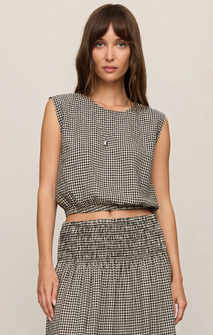 Merit Gingham Top