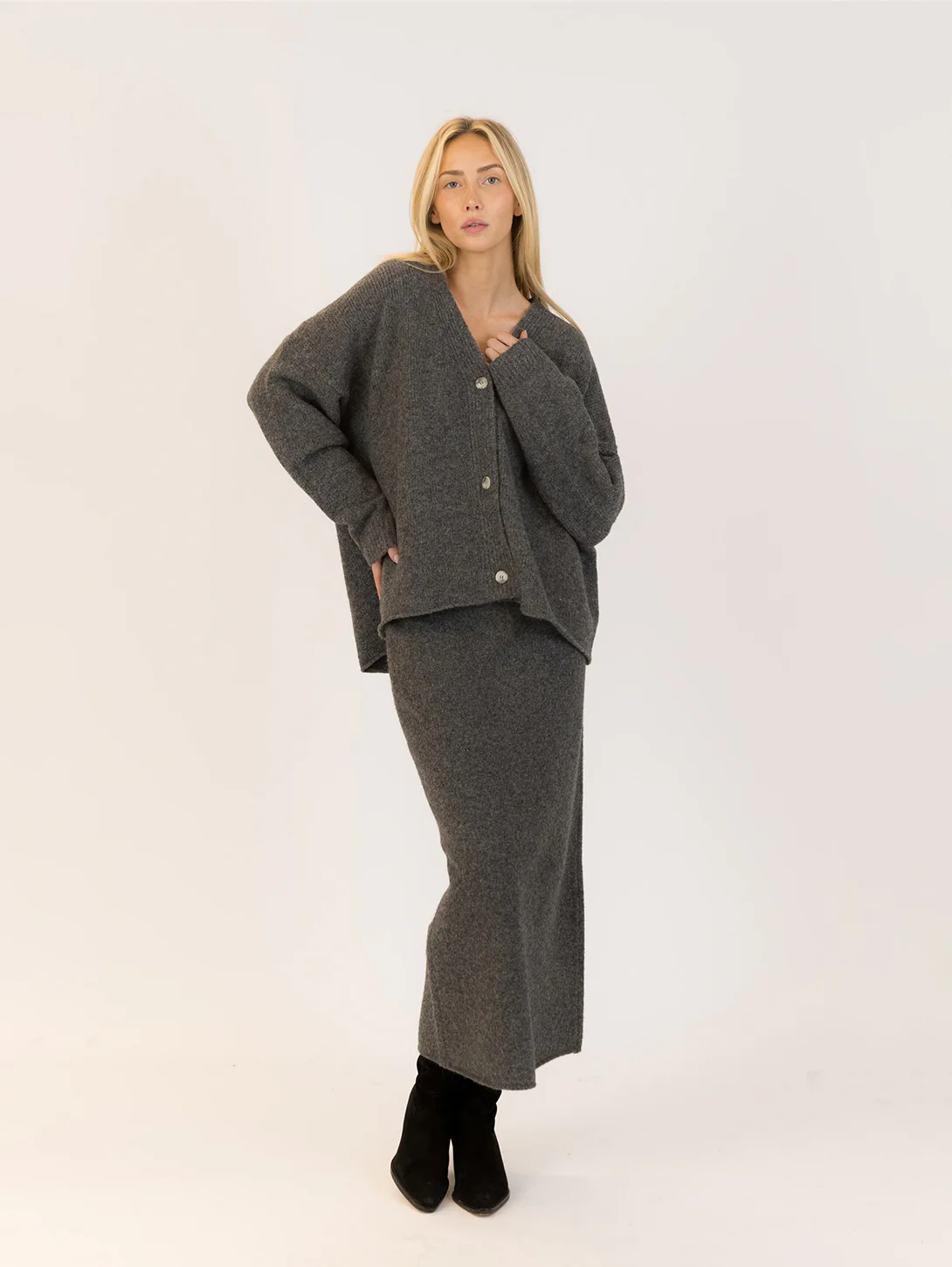 Asher Luxe Eco Oversized Cardigan