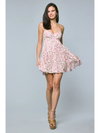 Allure Blossom Corset Shape Tiered Mini