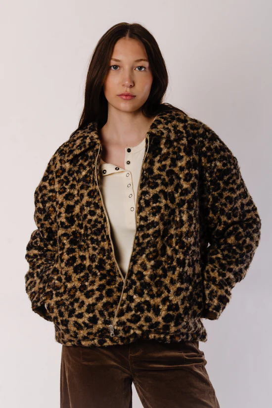 Manon Leopard Shacket
