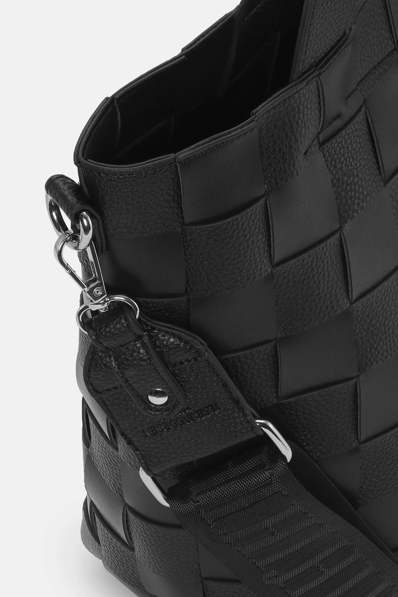 Braided Cross-Body Shopper