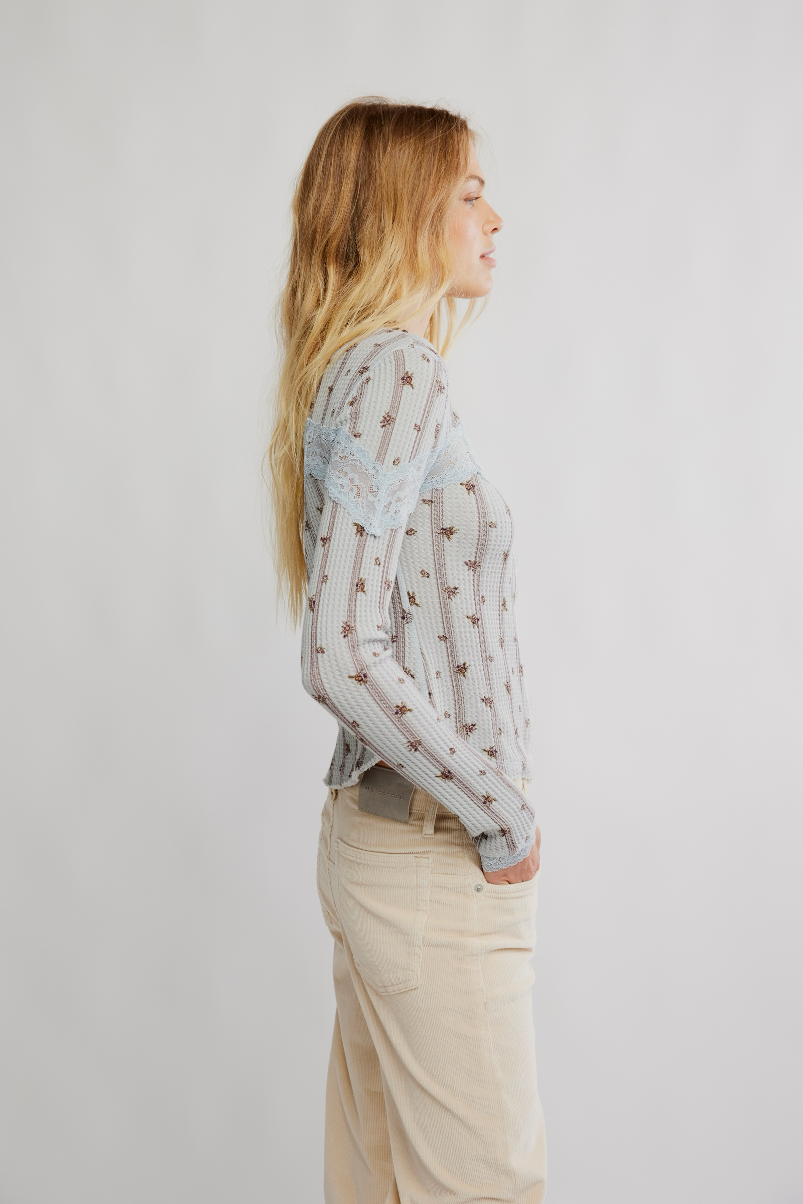 Let's Party Cardi-Print | Pearl Blue Combo