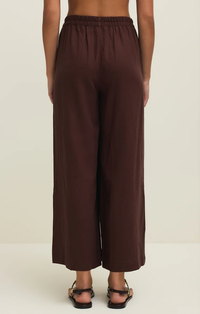 Scout Linen Pant | Chocolate