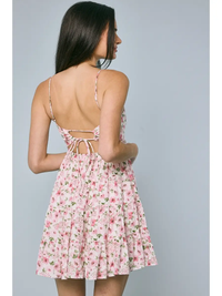Allure Blossom Corset Shape Tiered Mini