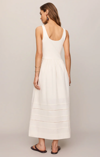 Johanna Midi Dress in Cloud