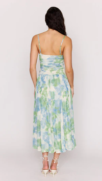 Carrie Watercolour Mesh Maxi