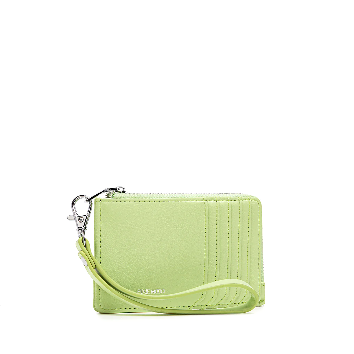 Quinn Card Wallet in Lime