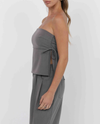 Cheeky Side Tie Tube Top
