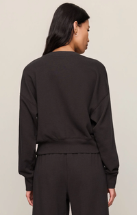 The Club House Sweater | Ash Black