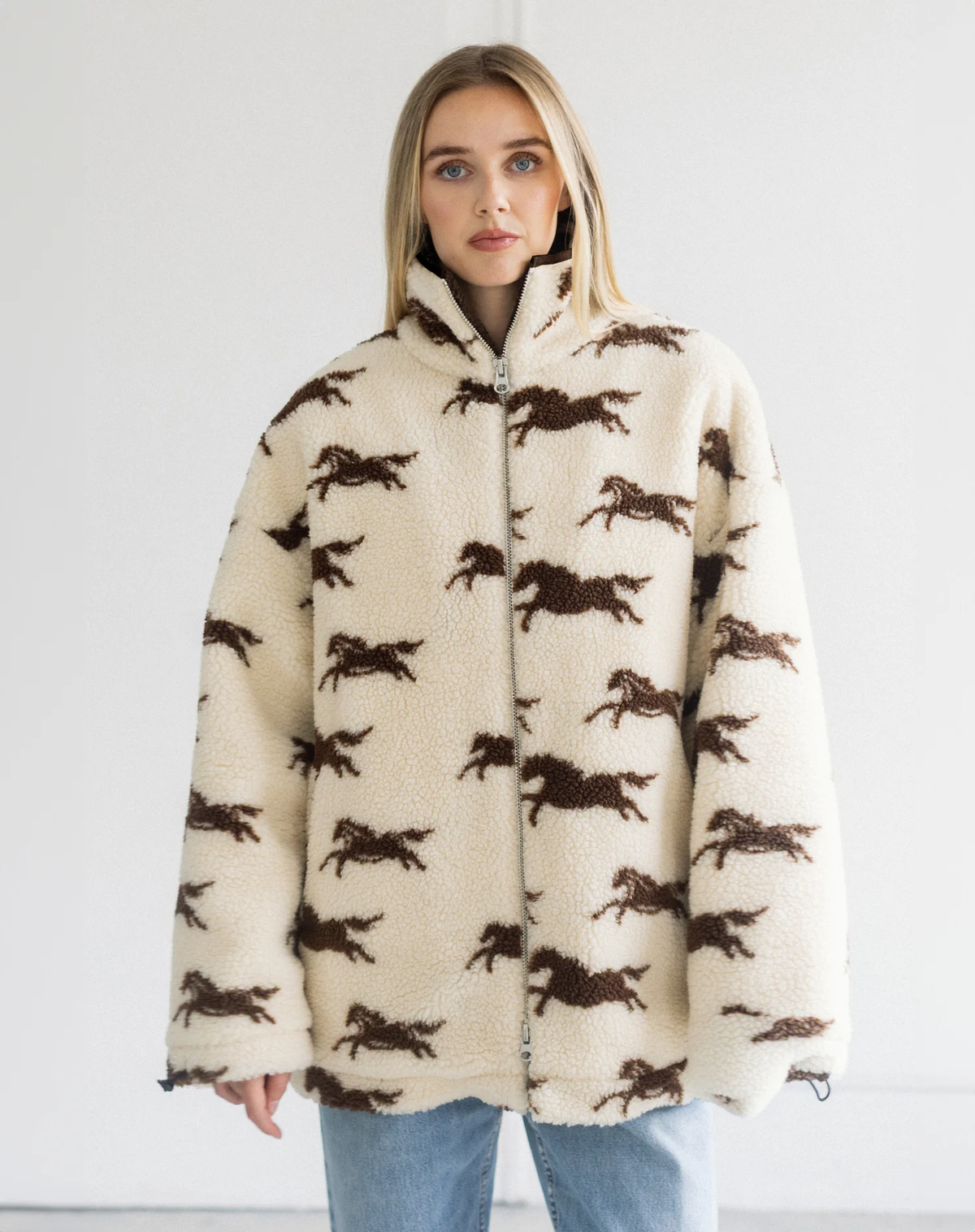Wild Horse Long Sherpa Coat