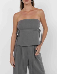 Cheeky Side Tie Tube Top