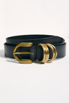 Rori Leather Belt in Black