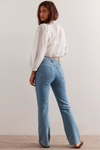 Zena Slim Straight Jeans in Union Blue