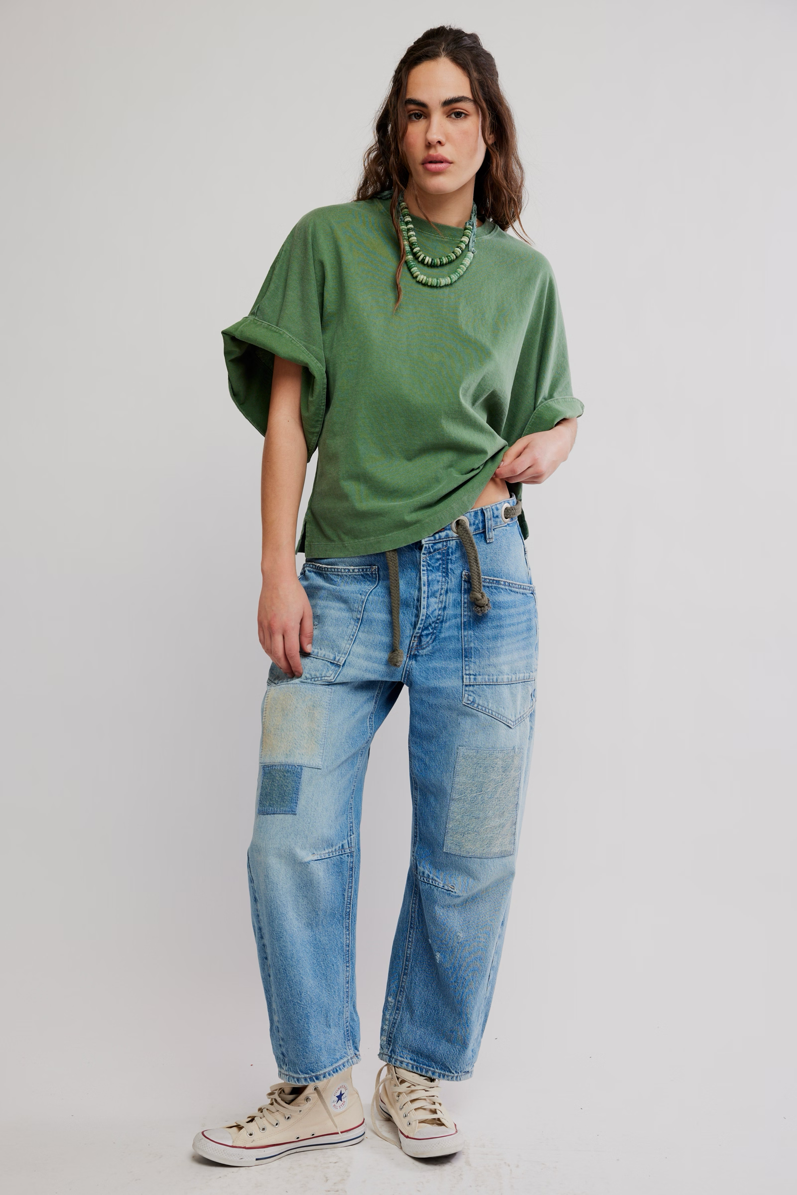 WTF Atlas Dolman Tee | Forest Green