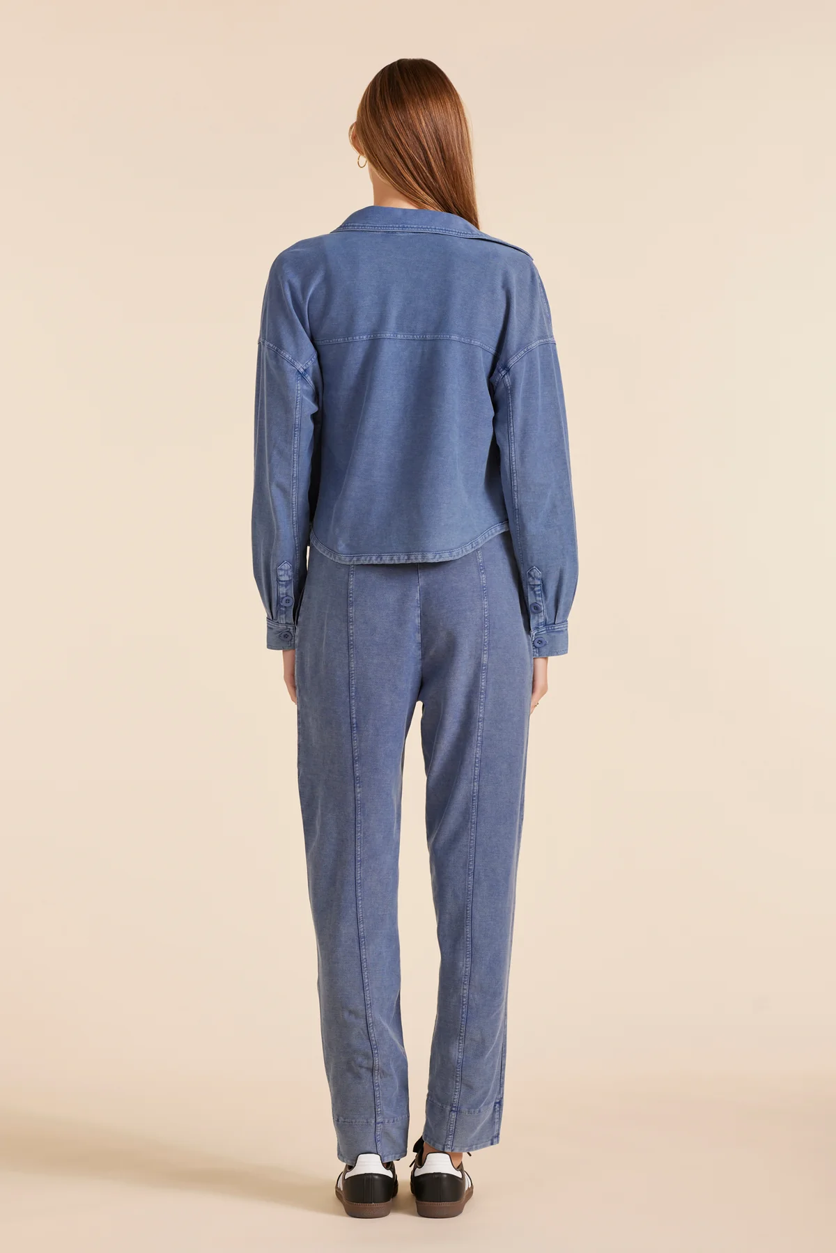 Patch Pocket Pant | Chambray