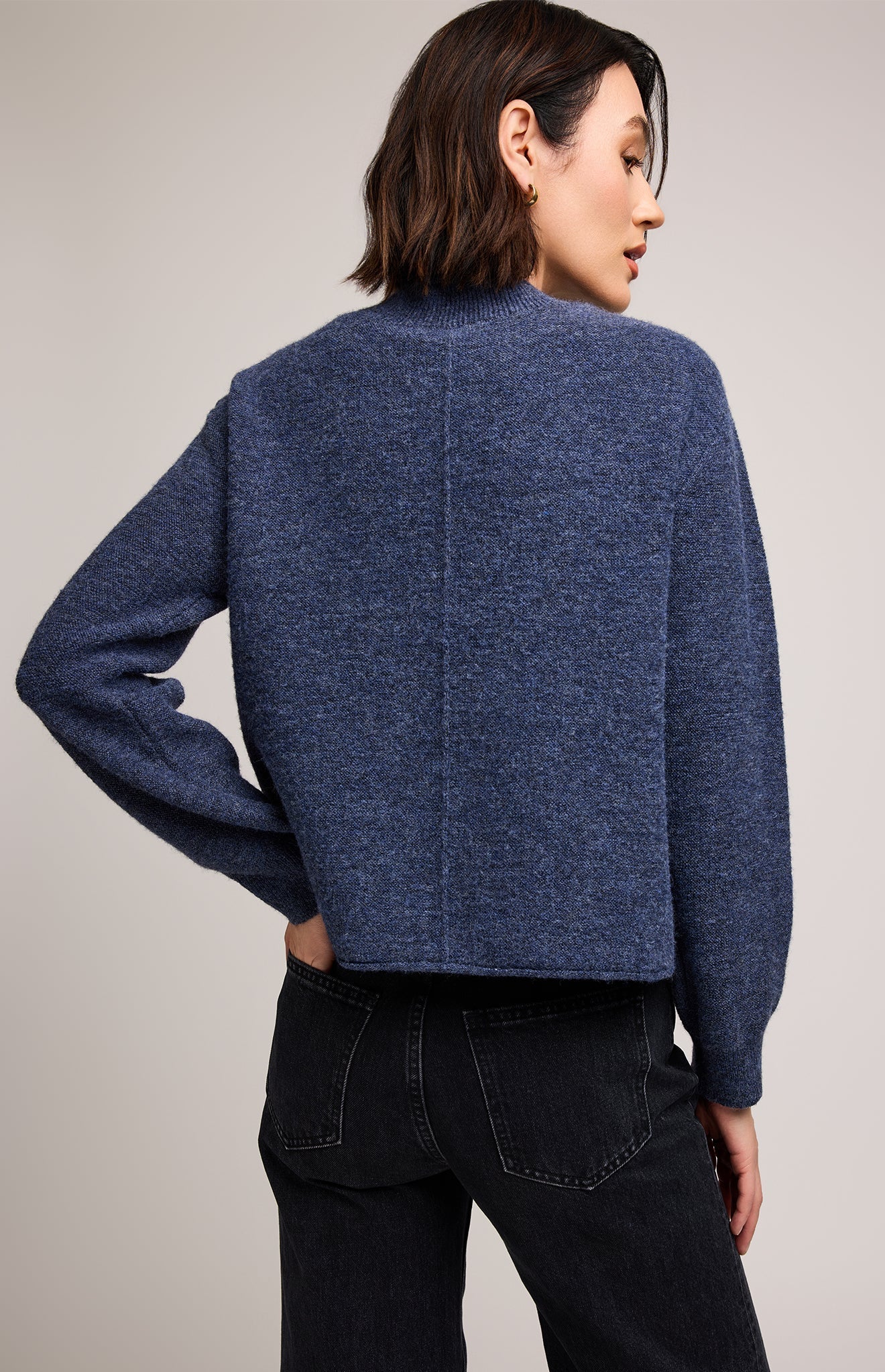 Wanda Pull Over | Heather Blue