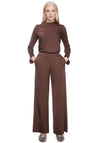 Fiona Solid Satin Wide Leg Pant