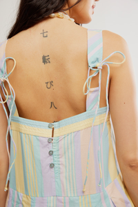 Primavera Stripe Midi | Pastel Combo