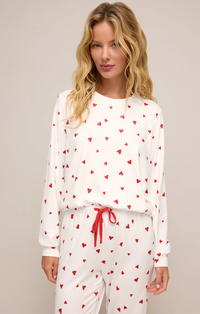 Classic Heart Long Sleeve Top