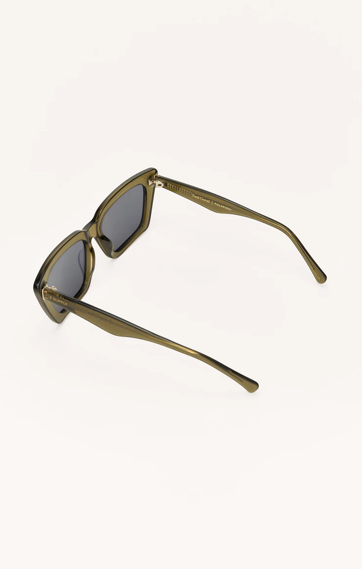 Feel Good Polarized Sunglasses in Moss