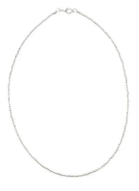 Sterling Silver Beaded Necklace | LEAVE ON