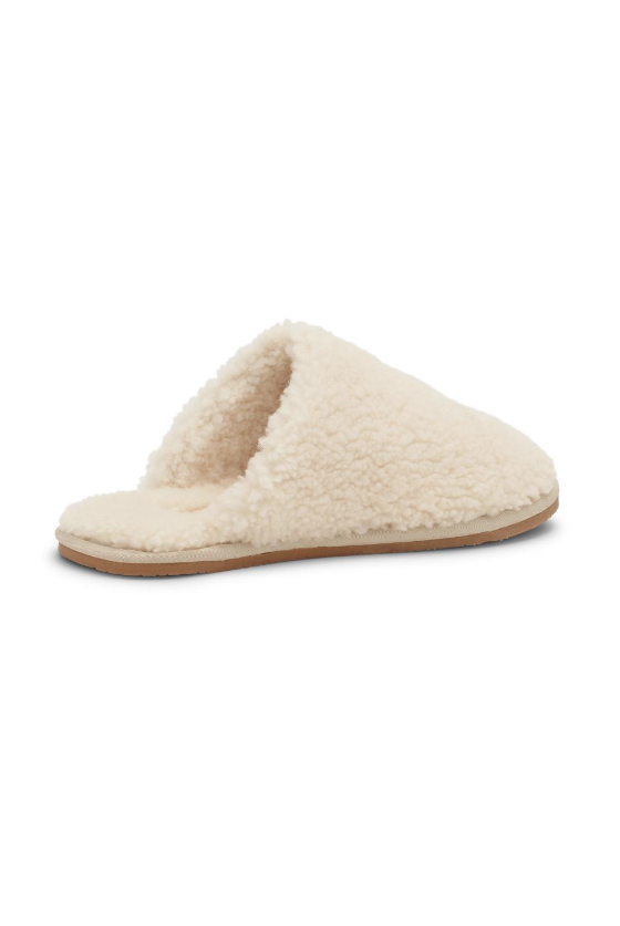 Thea Sherpa Slipper 1001 | Milk Creme