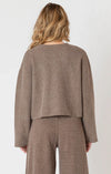 Knit Cardigan + Wide Leg Pant Set | Mocha