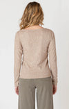 Thermal Knit Shirt in Heather Taupe