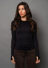 Hira Long Sleeve in Black