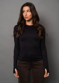 Hira Long Sleeve in Black