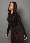 Hira Long Sleeve in Black