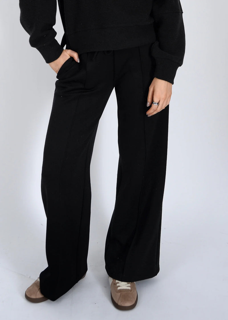 Prida Soft Knit Pant in Black