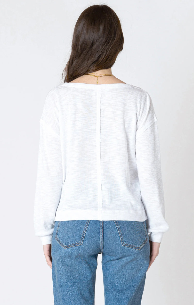 Carrie Long Sleeve in Ivory