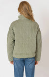 Drawstring Quilted Jacket