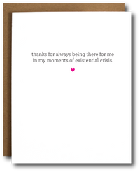 Existential Crisis Card