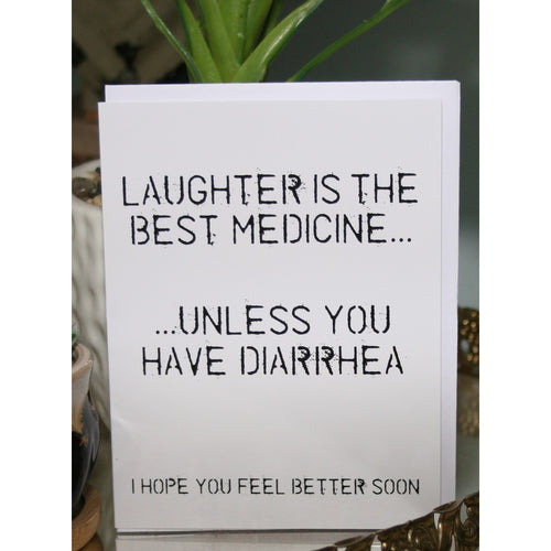 Best Medicine Funny Card