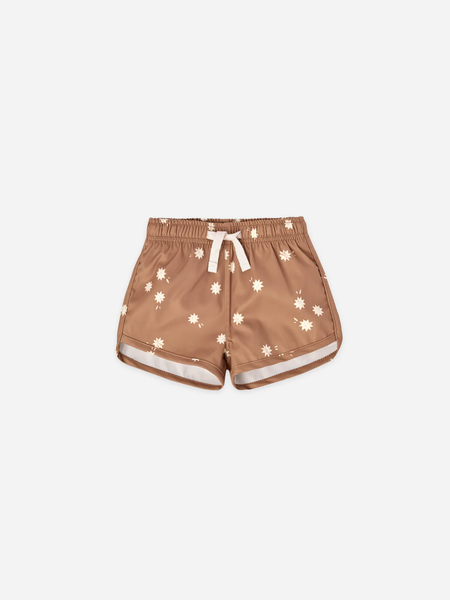 terry tee & shorts set | apricot.