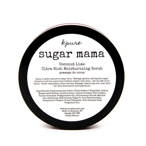 Sugar mama Ultra Rich moisturizing Scrub in Coconut/Lime