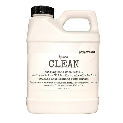 CLEAN Moisturizing Foaming Hand Soap 500ml Peppermint