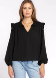 Penelope Blouse in Black