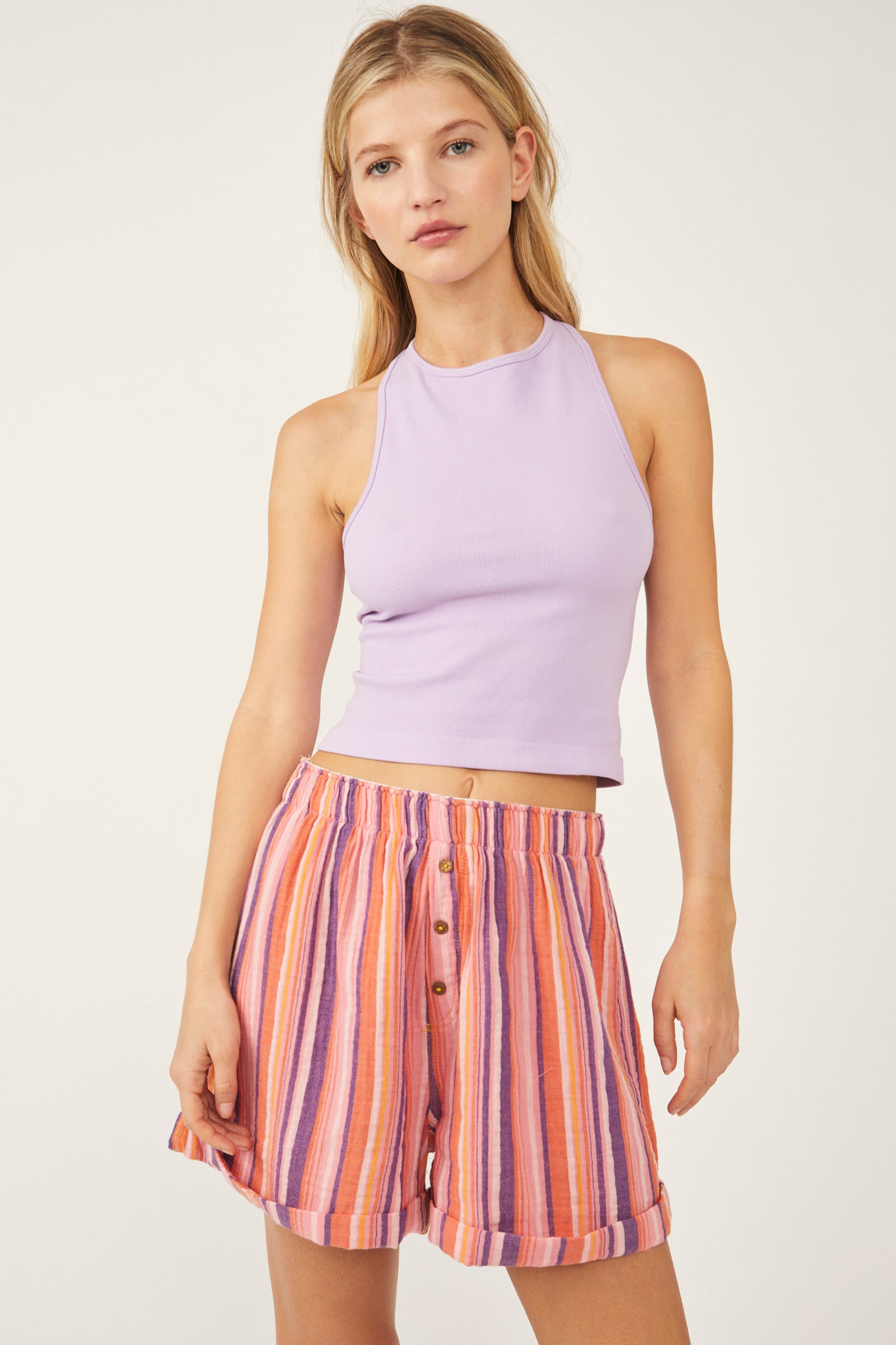 Hayley Racerback Brami In Violet Mystic – Krush Clothing Boutique