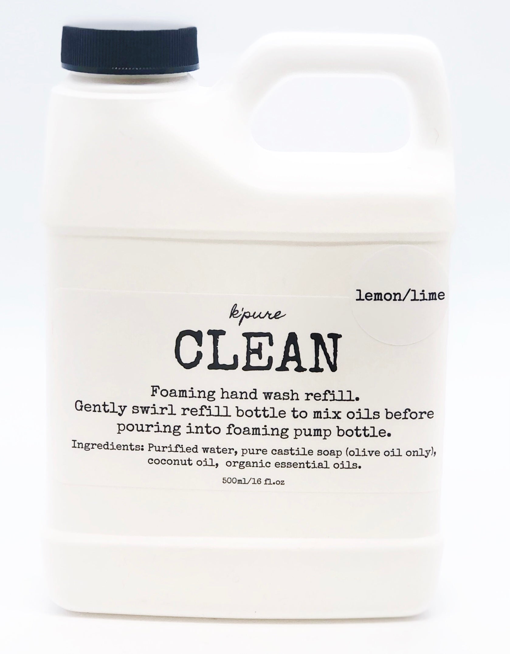 CLEAN Moisturizing Foaming Hand Soap 500ml Lemon lime